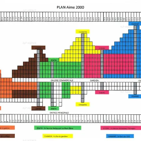 Résidence Aime 2000 - 3 Pièces 6 Pers - Aime 2000 - N31a2 - Plagne Aime 2000 Mae-8374 Appartement *